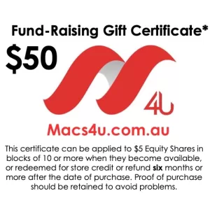 $50 Fundinf Gift Cert